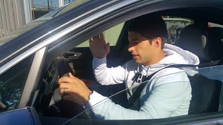 Luis Suarez Leaving Barcelona Training Ground and Signing Autographs From his Car