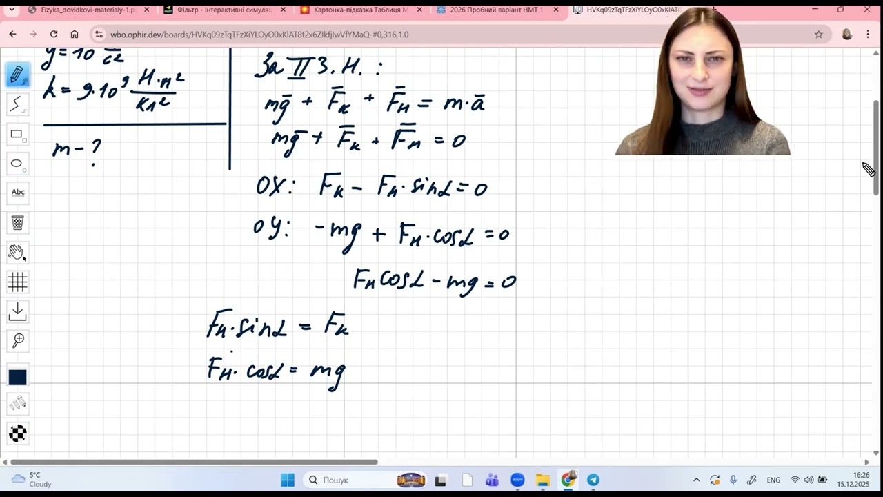 Пробний НМТ Варіант 1. Завдання 17