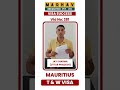 Mauritius T & W Visa Success 🇲🇺 | Real Client Journey ✈️ | VSS #281 #madhavimmigration #visaready