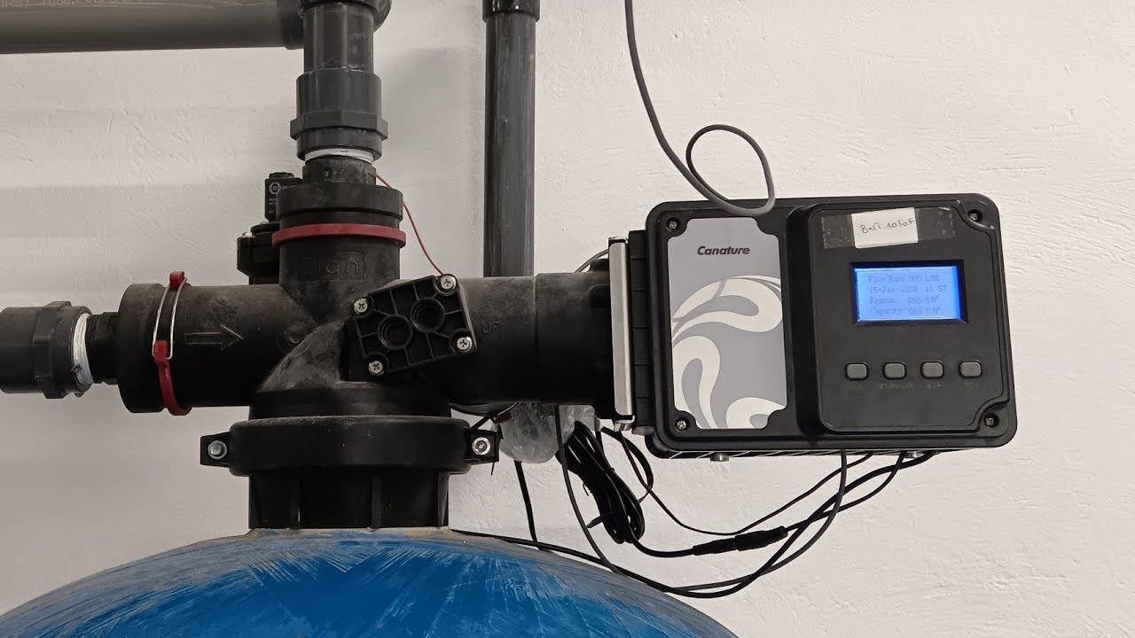 Installation  Vanne Adoucisseur CANATURE BNT-1050F 