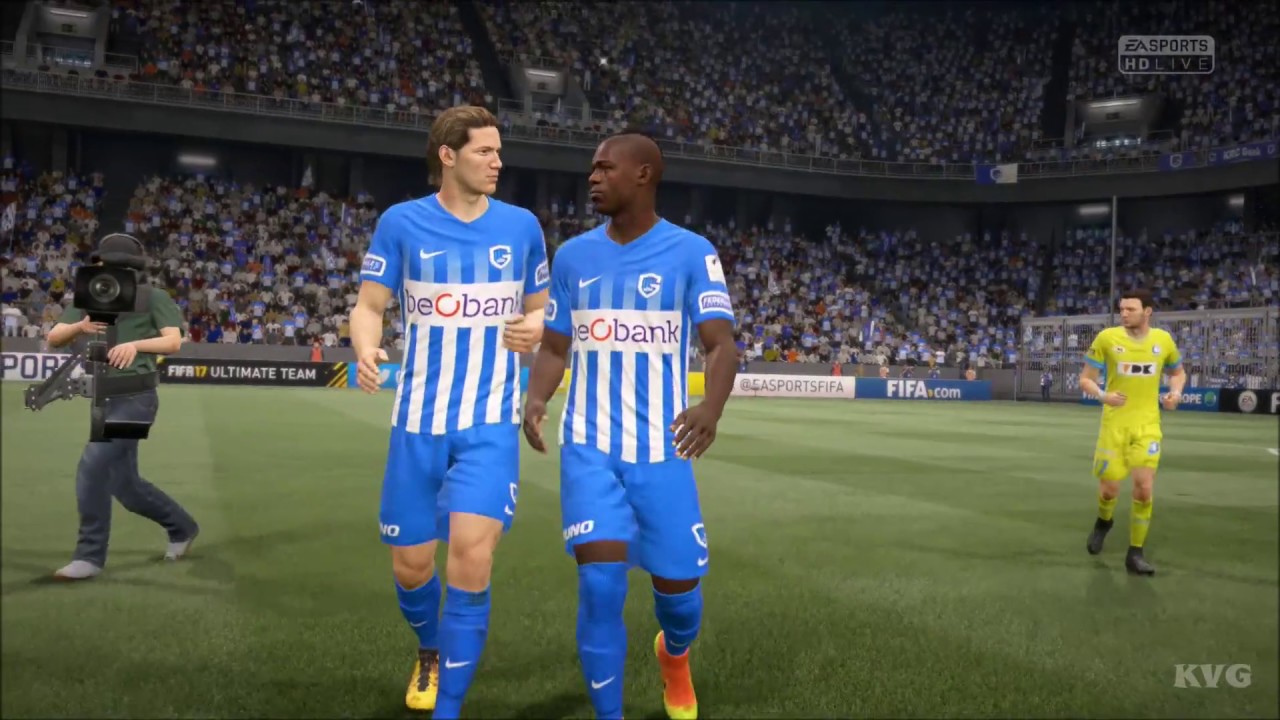 FIFA 17 - UEFA Europa League - KRC Genk vs KAA Gent | Gameplay (HD) [1080p60FPS]
