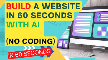 Build a Pro Website in 60 Seconds with AI No Coding 2025 Tutorial