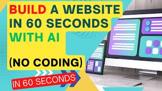 Build a Pro Website in 60 Seconds with AI No Coding 2025 Tutorial