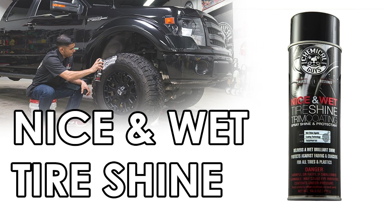 Chemical Guys Tire Kicker Tire Shine Review 