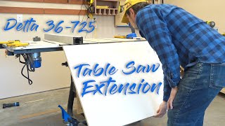 Table Saw Extension