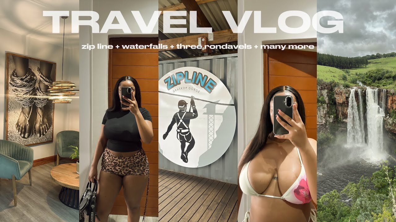 #влог | Граскоп + зиплайн + водопады + многое другое | Южноафриканский ютубер