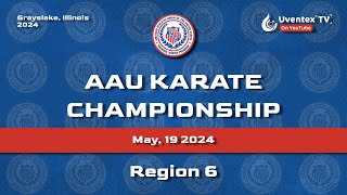 AAU Karate Championship 2024 - Region 6 - Uventex TV - May 19, 2024 | Grayslake, Illinois