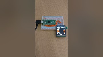 Testing a Pi Pico with an SSD1351 OLED display