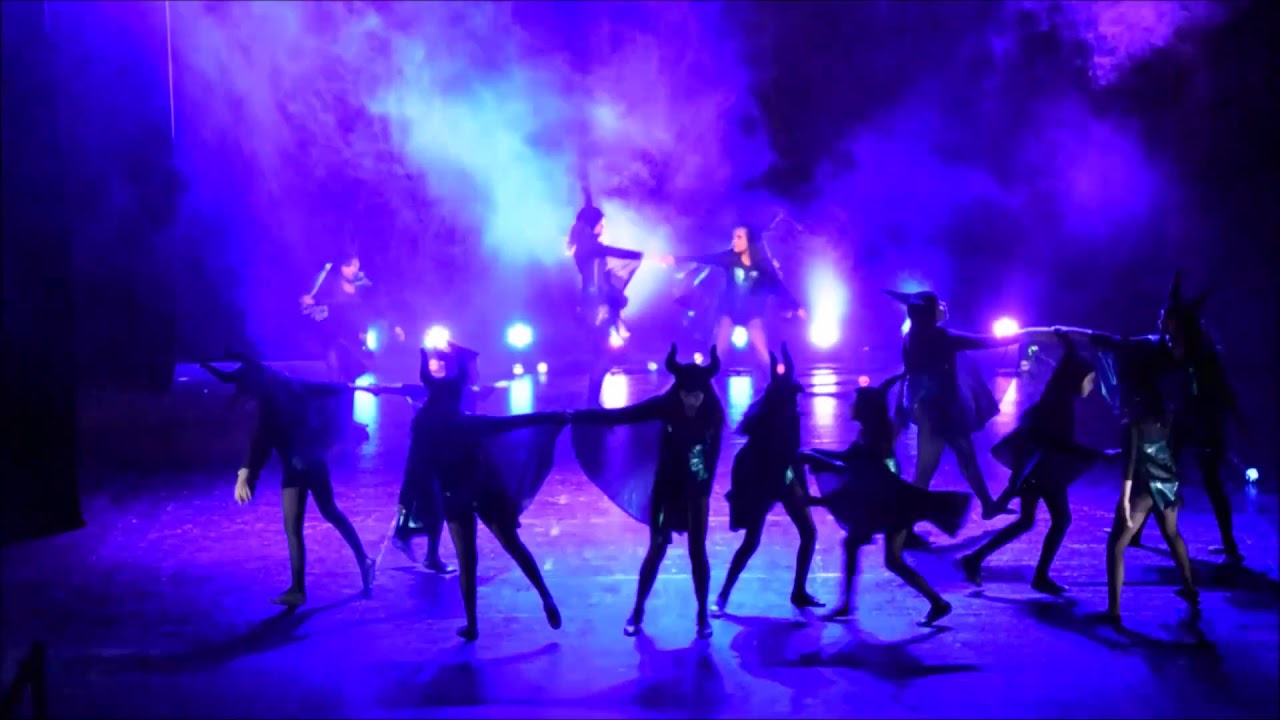 Maléfica, comedia musical, lyrical jazz, Escuela Arte Libre monte grande