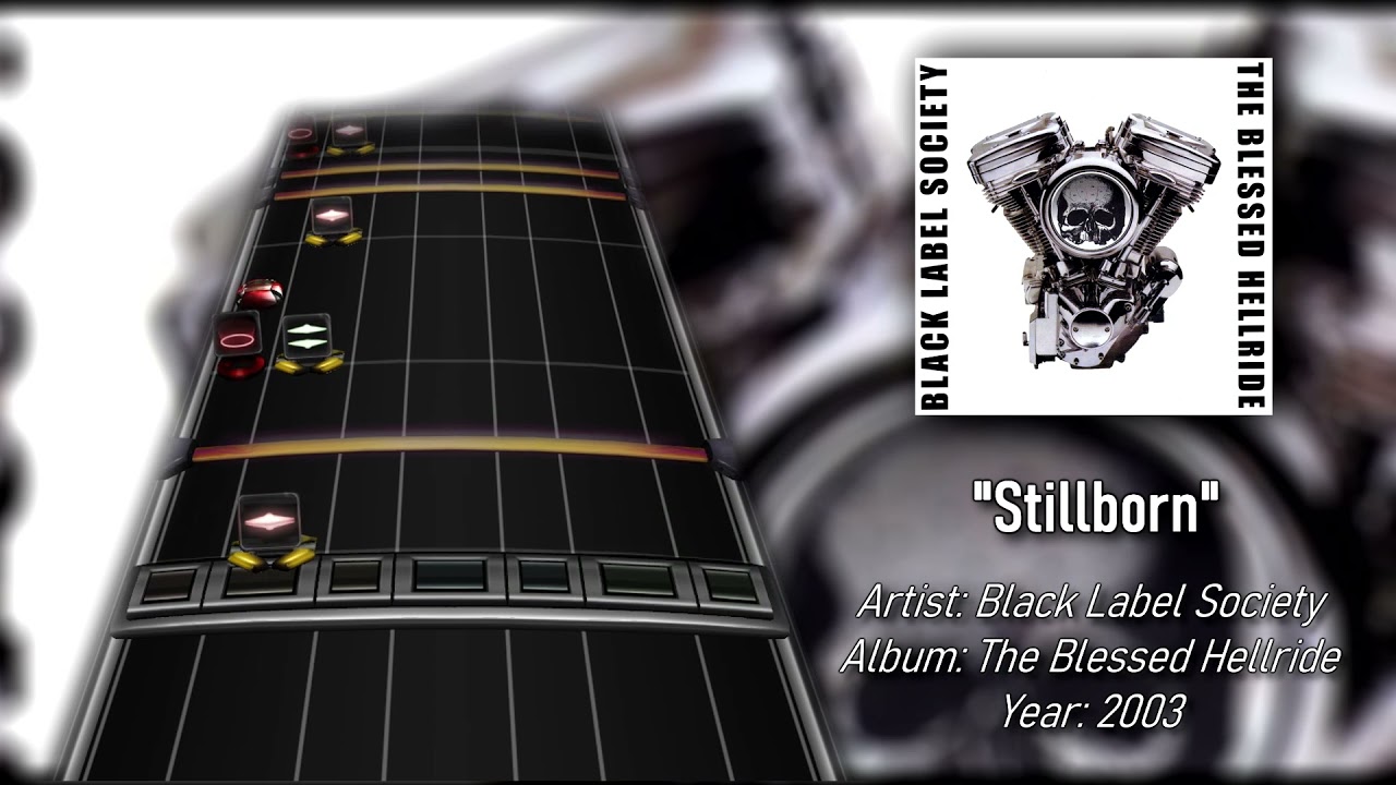 Black Label Society - Stillborn (Drum Chart)