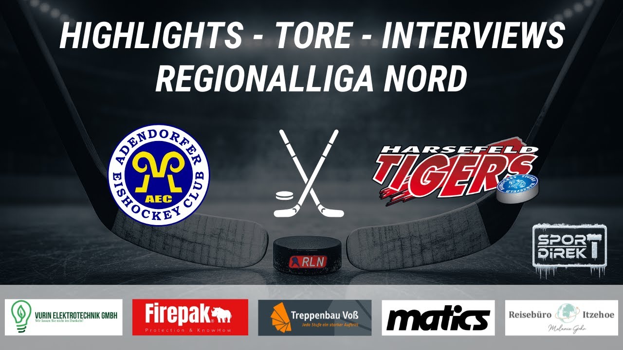 Torspektakel Adendorfer EC vs TuS Harsefeld Tigers