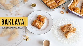 Kolay Baklava Tarifi | Şekersiz Baklava | Kolay Şöbiyet