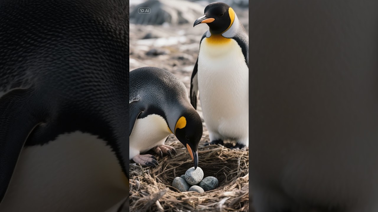 Самое романтичное животное на Земле! 🐧💍 