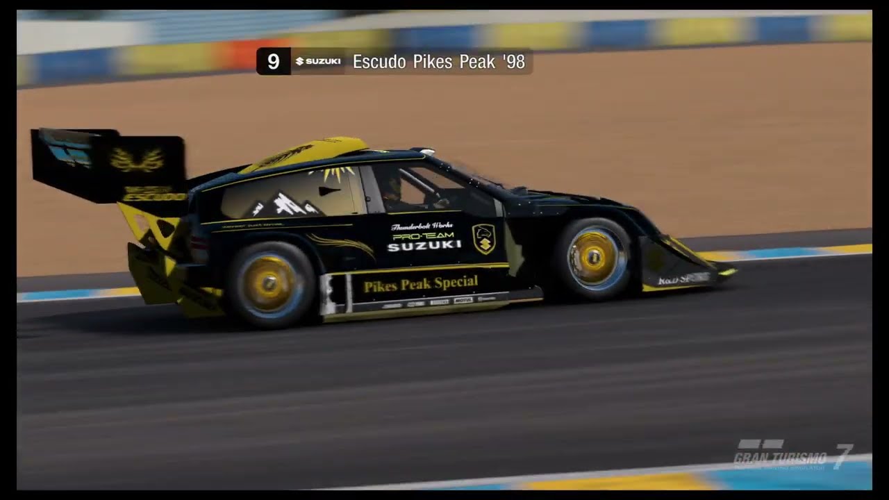 GT7 - MY FIRST CUSTOM RACE - Versus Random Cars - 700pp Suzuki V6 Escudo Pikes Peak Special '98