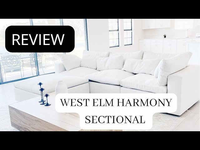 The Most Comfortable + Kid Friendly White Couch - A Review of West Elm's  Harmony Sofa — Megan Bell