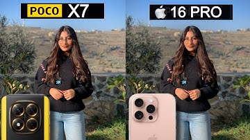 Poco X7 Series VS iphone 16 pro Camera test Comparison