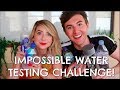 IMPOSSIBLE WATER TASTING CHALLENGE W/ ZOE!!