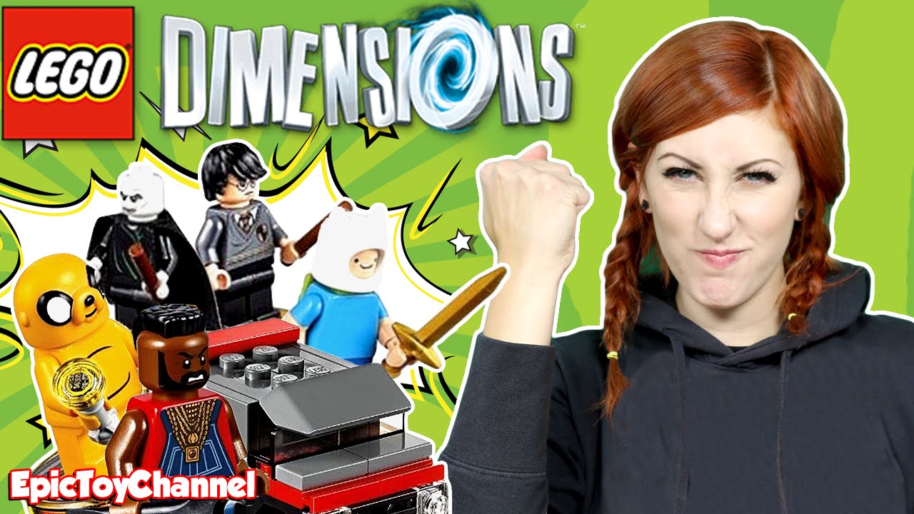 LEGO DIMENSIONS Toy Hunt Teen Titans Go, Adventure Time, A Team, Harry Potter, Ghostbusters, Joker batman forever