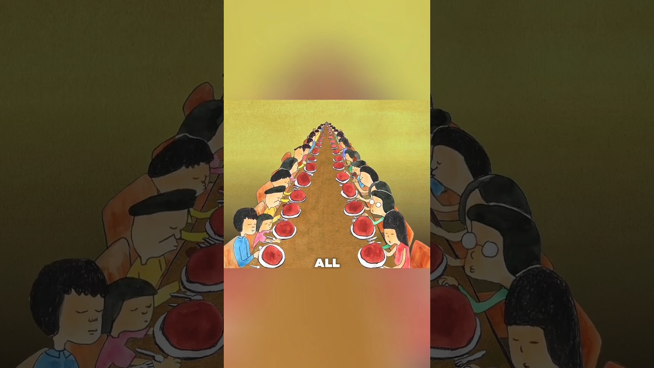 People Turned Into Animals While Eating #animation #shorts