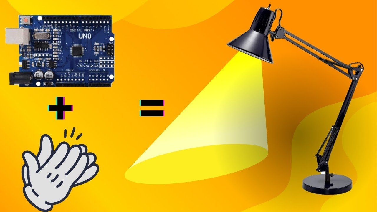 Turn on/off light with clapping (Arduino project) - YouTube
