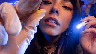 ASMR Face Exam 👩🏻‍⚕️🔍✨ (Up Close Personal Attention)