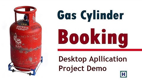 Gas Cylinder Booking System | VB.net CSharp Java Mini Major Final Year Project Idea and Demo VB143