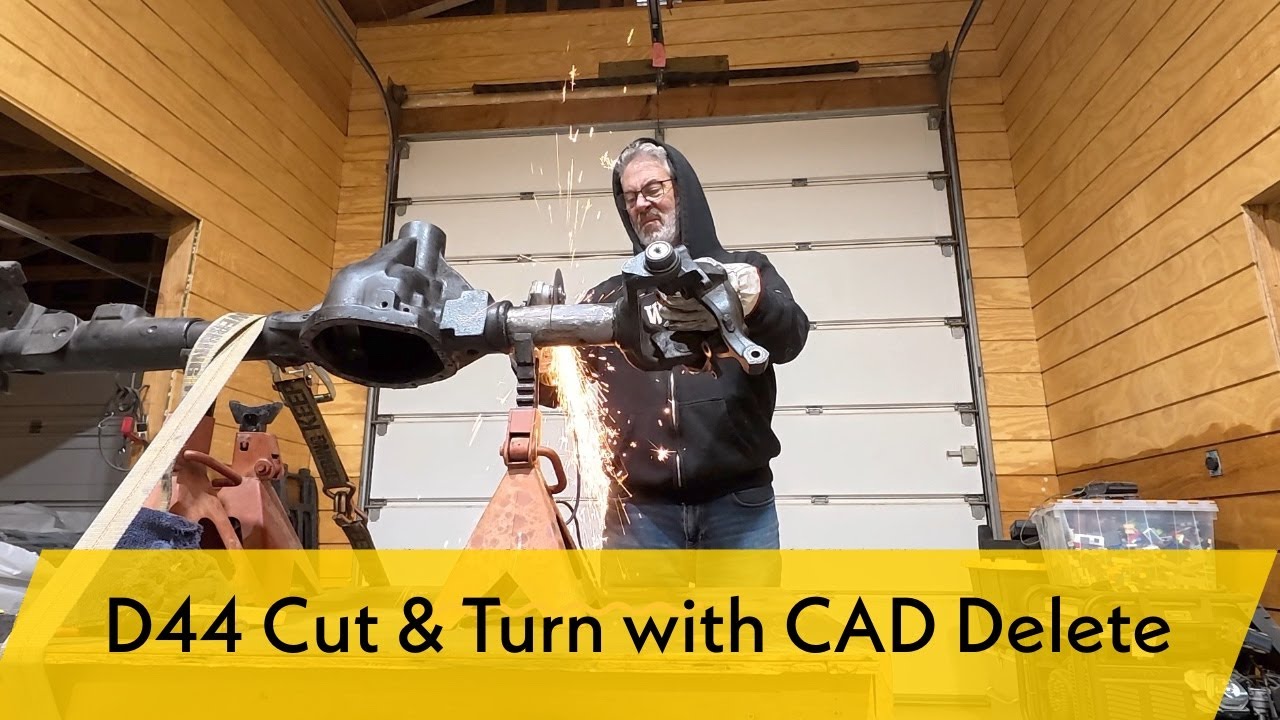 D44 Cut & Turn with CAD Delete