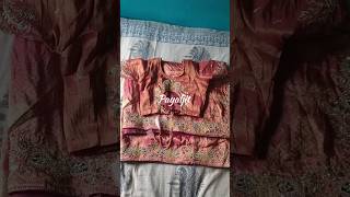 chhath Puja special blouse design / how to make blouse back neck design #trending #shorts #fashion