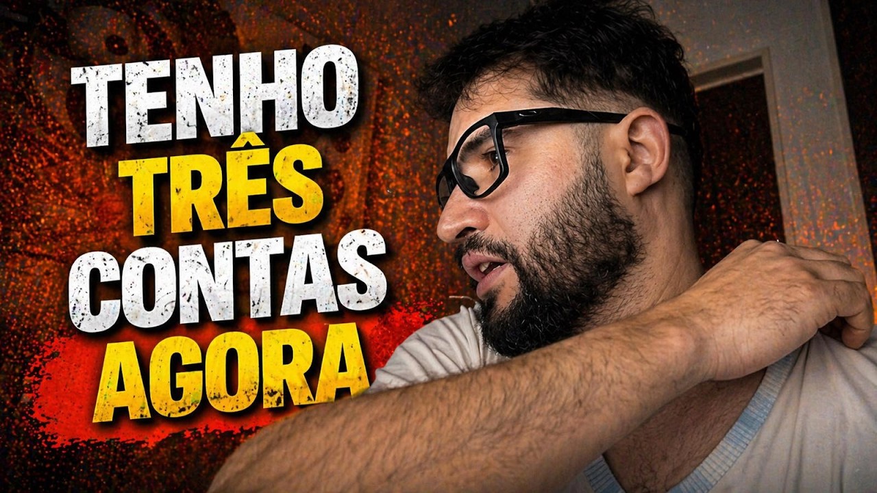 TENHO TRÊS CONTAS AGORA