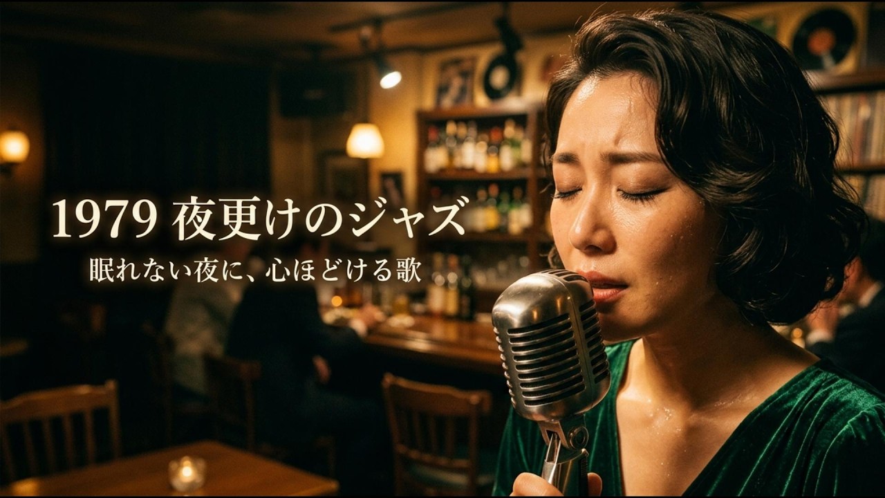 昭和ジャズクラシックバーの夜｜グラスに揺れる懐かしい夜の余韻 - YouTube