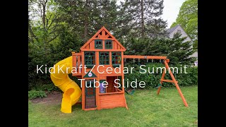 KidKraft/Cedar Summit Tube Slide Tips | Kid Kraft Preston Play set