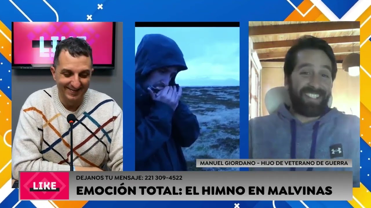 ¡PIEL DE GALLINA! 🇦🇷 Tocó el HIMNO con armónica en el CEMENTERIO DE DARWIN