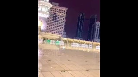توافق صوت الرعد مع تلاوة الشيخ ياسر الدوسري لاسم الله العزيز / حالات واتساب