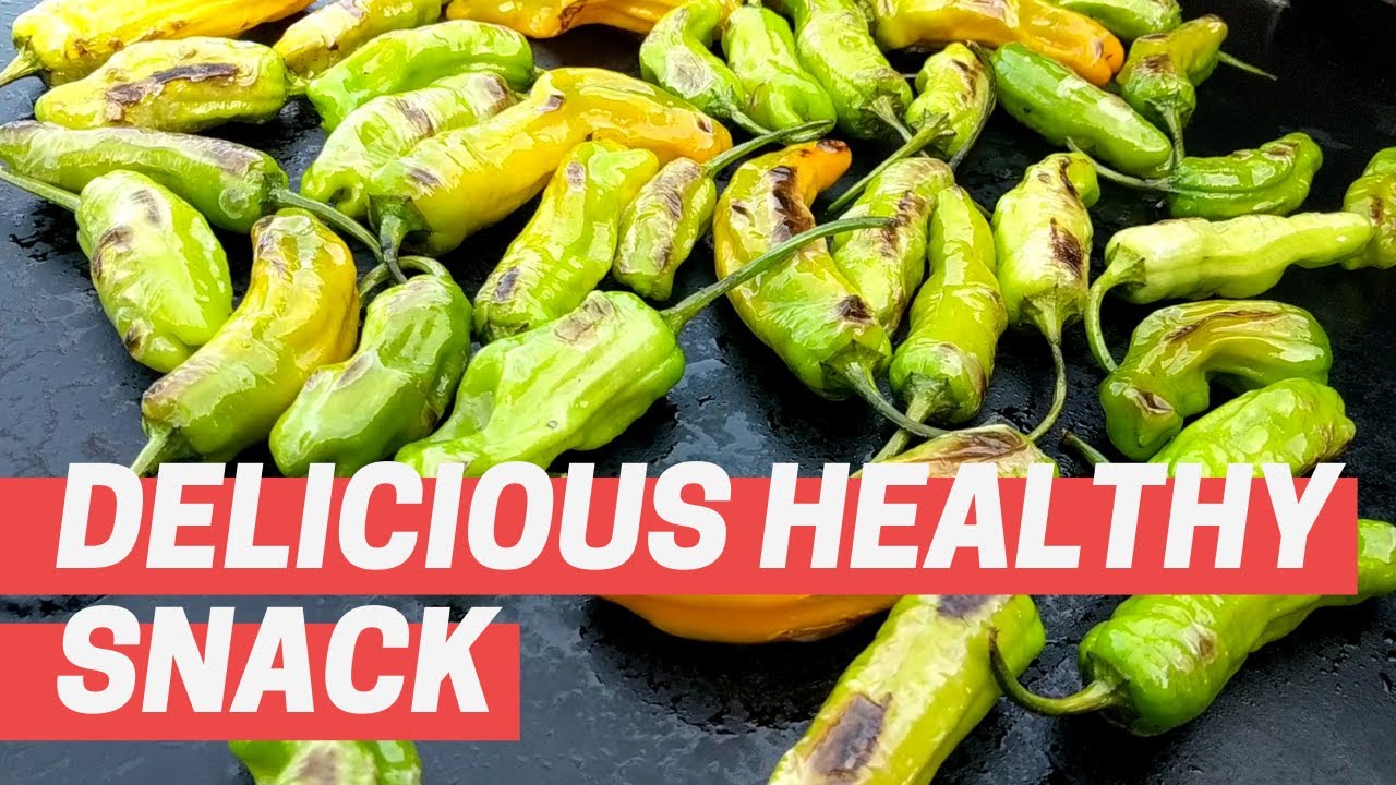 Shishito Peppers on the Blackstone Griddle Vegan Keto YouTube