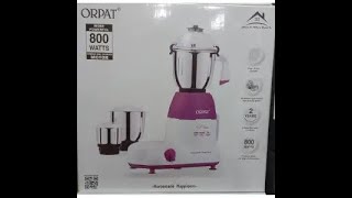 Orpat Kitchen Jewel 800-Watt Mixer Grinder