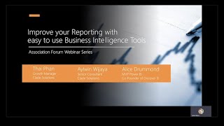 Improve your reporting with easy to use business intelligence tools