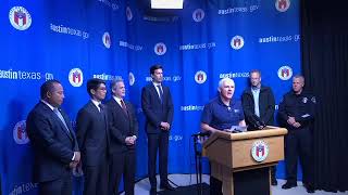 Austin officials give an update on the city-wide boil notice issued Monday