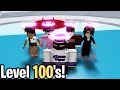 Racing Level 100 Players In Tower Of Hell Roblox!