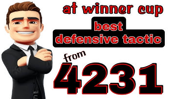 OSM TACTIC 2022 : Best Defensive Tactic From 4231 Shoot On Sight at Away