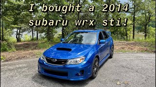 I Bought A 2014 Subaru WRX STI!