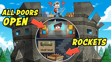 They LEFT ALL DOORS OPEN and I GOT ALL THE ROCKETS in Rust