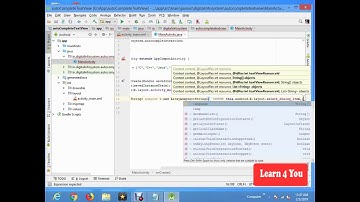 AutoComplete TextView - Android Studio