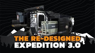 Introducing the re-designed Off Grid Trailers Expedition 3.0 Off-Road Overland Camping Trailer.