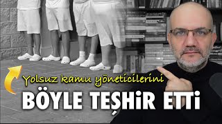 Yolsuz kamu yöneticilerini iç çamaşırlarıyla teşhir etti | Tarık Toros | Manşet | 13 Mayıs 2024