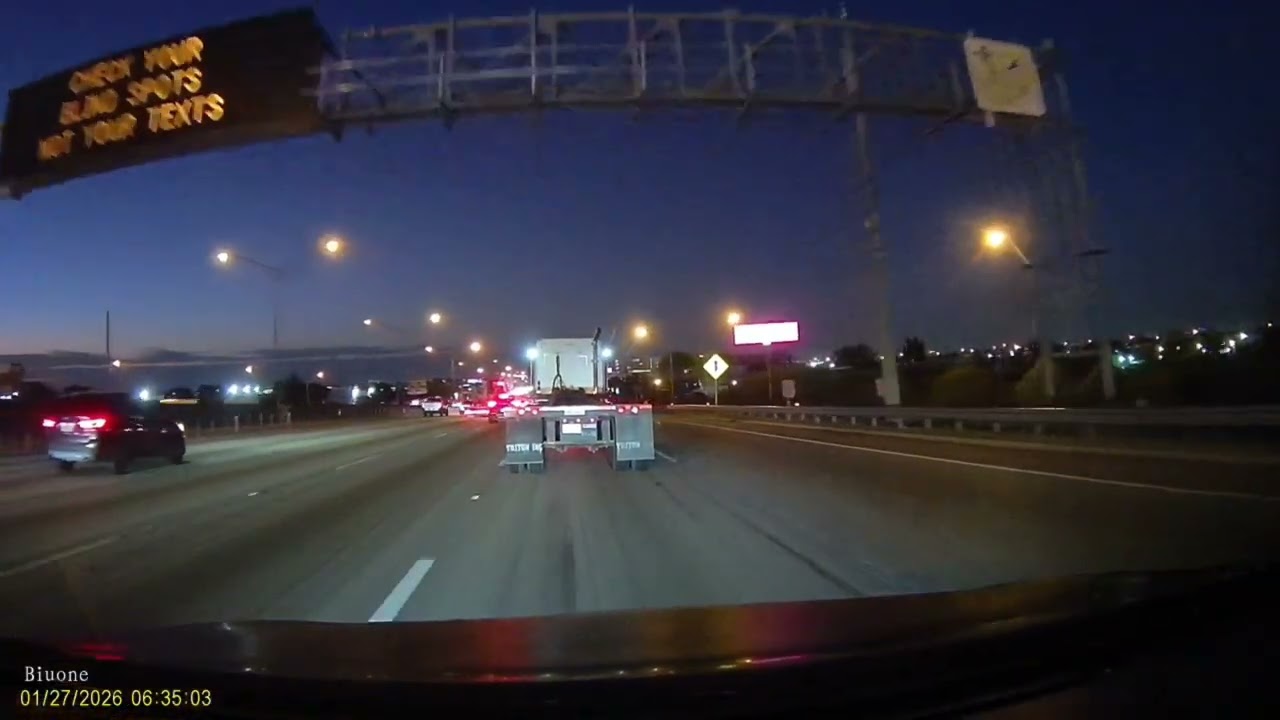 Truck Drivers please don't be this guy.... He just making us look Bad As Professionals....