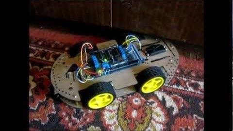 Ведроид-мобиль — робот на Arduino. Подключаем Motor Shield