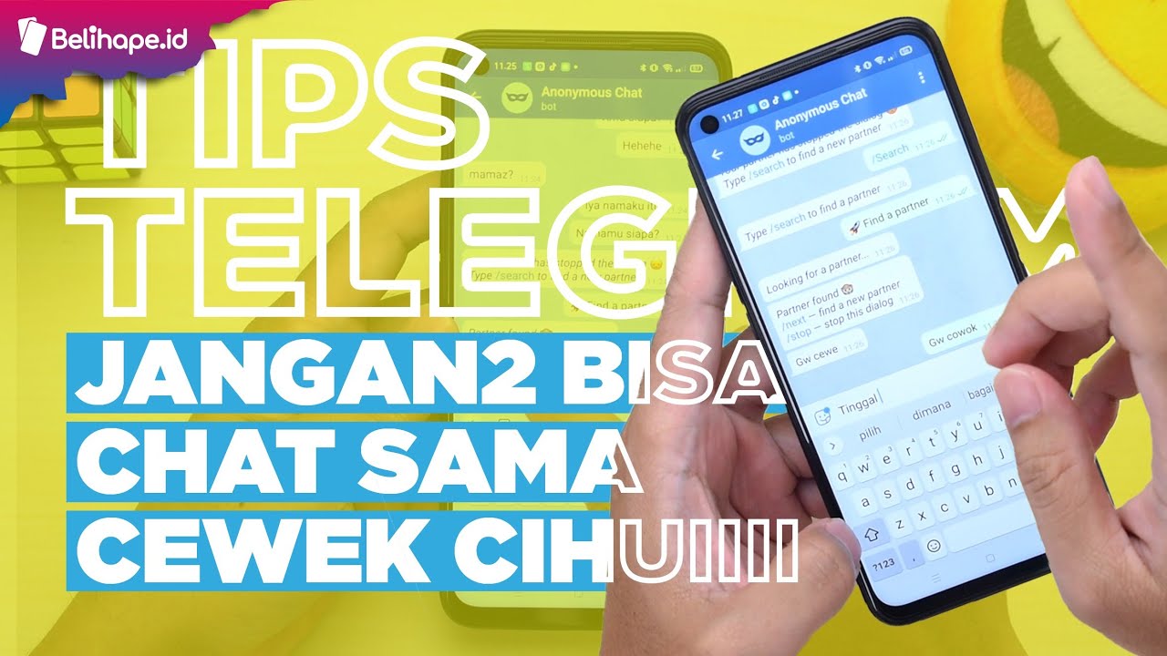 Tips Anonymous Chat Telegram | Bisa Ngobrol Sekalian Cari....?