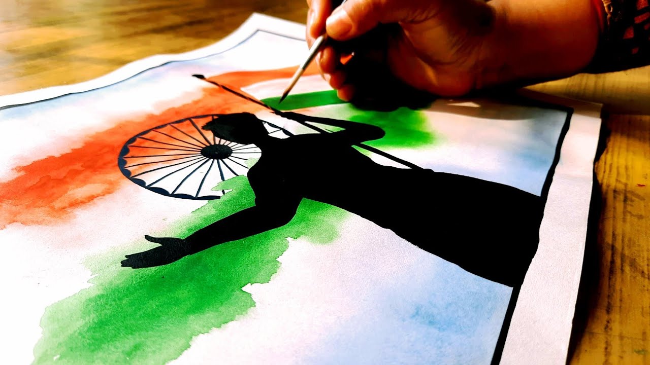 azadi ka amrit mahotsav drawing our nation Independence day drawing republic day
