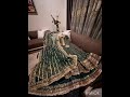 wedding collection Chiffon Handwork Emb long maxi with Emb flairy lehnga Emb Dupta SML Rs 15900