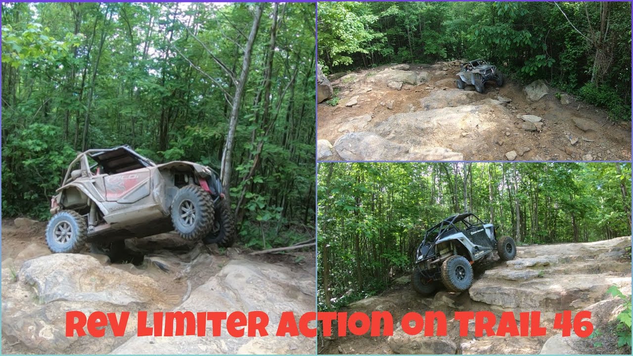 Rev Limiter action from the Honda Talon! Windrock Park Trail 46 & Start